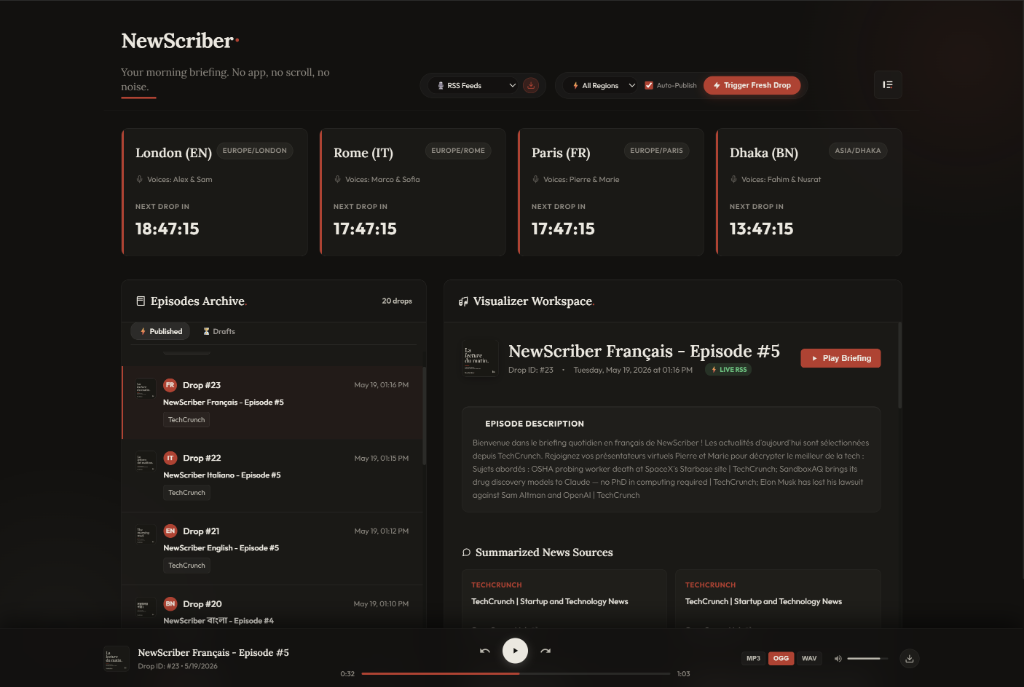NewScriber preview